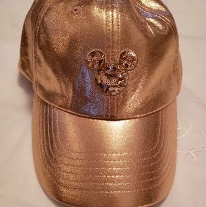 Rose Gold Disney Mackey Hat Adjustable